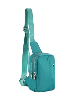 Fashion Nylon Sling Backpack GLMA-0098 TEAL